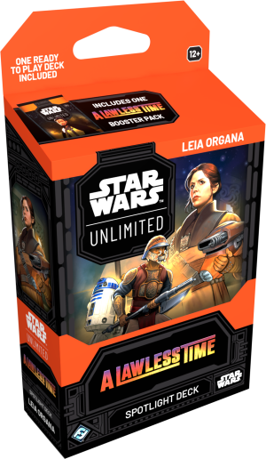 Star Wars: Unlimited Card Game - A Lawless Time - Spotlight Deck - Leia Organa