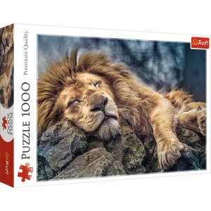 Puzzle 1000 Śpiący lew - TREFL