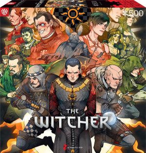 Puzzle 500 Gaming: The Witcher Nilfgaard