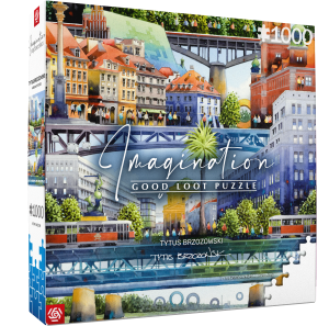 Puzzle 1000 Tytus Brzozowski Warszawskie mosty