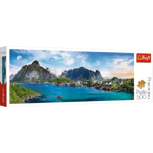 Puzzle 500 Panorama - Archipelag Lofoty - TREFL