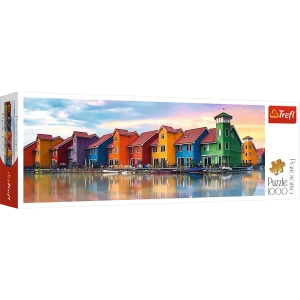 Puzzle 1000 Panorama - Groningen Holandia - TREFL