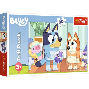 Puzzle 30 Z Bluey zawsze jest wesoło - TREFL