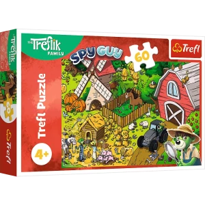 Puzzle 60 Wesoły dzień Treflików - TREFL