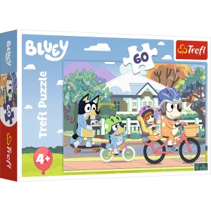 Puzzle 60 Wesoły Bluey - TREFL