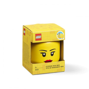 LEGO pojemnik na klocki główka mini - girl