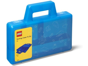 LEGO Classic 40870002 Walizeczka z przegródkami z rączką niebieska