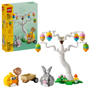 LEGO ICONIC 40808 Poszukiwanie pisanek z zajączkiem i kurczaczkiem