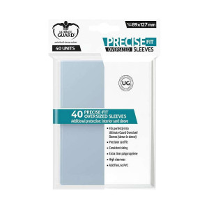 Ultimate Guard Precise-Fit Sleeves Oversized Transparent (40)