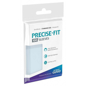 Koszulki na karty Ultimate Guard Precise-Fit Sleeves 100szt przezroczyste