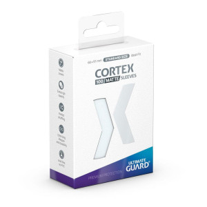 Koszulki na karty Ultimate Guard Cortex Sleeves Matte Standard Size (100) - Transparent