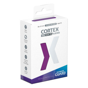 Koszulki na karty Ultimate Guard Cortex Sleeves Matt-Fiolet 100szt