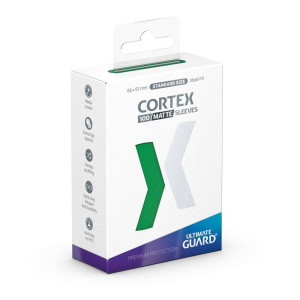 Koszulki na karty Ultimate Guard Cortex Sleeves Matte Standard Size (100) - Zielone