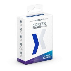 Koszulki Ultimate Guard Cortex Sleeves Matte Standard Size (100) - Blue