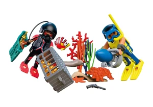 Playmobil 72078 Nurek policyjny ze skarbem