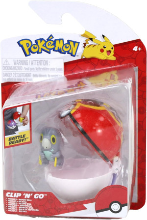 Pokemon Clip N Go Frigibax + Repeat Ball Seria 21 - Jazwares