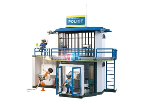 Playmobil 71874 Posterunek policji z miejscem przesłuchań