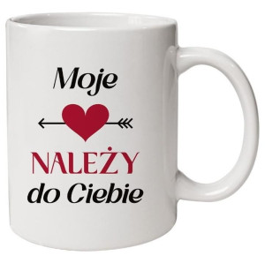 Kubek prezentowy Moje serce należy do Ciebie