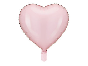 Balon foliowy Serce jasny różowy 45 cm