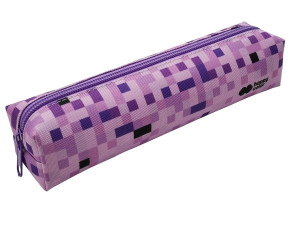 Piórnik Saszetka Mały Prostokątny z 1 Zamkiem Pixi Violet - Happy Color