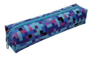 Piórnik Saszetka Mały Prostokątny z 1 Zamkiem Pixi Blue - Happy Color