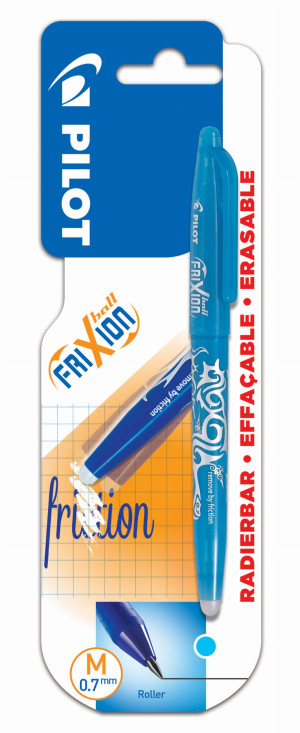 Pióro kulk. FriXion lazurowy 0.7 - Pilot