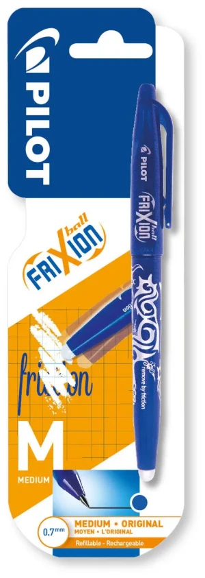 Pióro kulk. FriXion niebieski 0.7 - Pilot