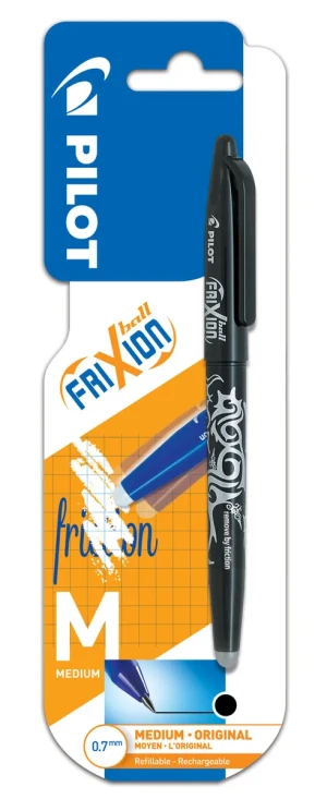 Pióro kulk. FriXion czarny 0.7 - Pilot