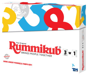 Rummikub 3w1 - TM Toys