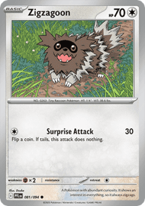 Zigzagoon (PFL 081)