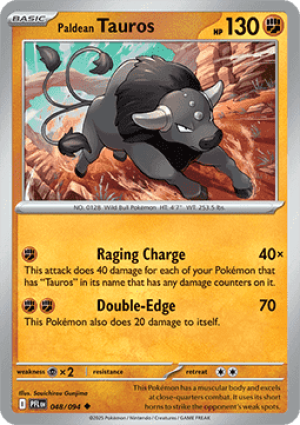 Paldean Tauros (PFL 048)