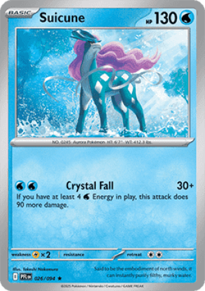 Suicune (PFL 026) Holo
