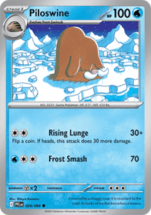 Piloswine (PFL 024)