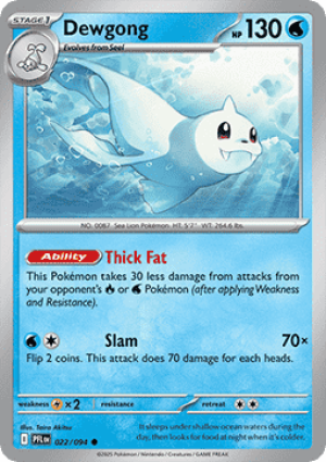 Dewgong (PFL 022)