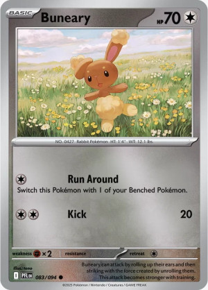 Buneary (PFL 083) Reverse Holo