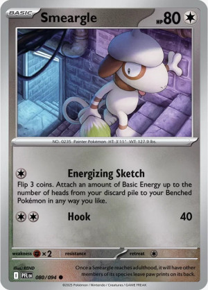 Smeargle (PFL 080) Reverse Holo