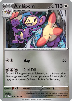 Ambipom (PFL 079) Reverse Holo