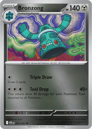 Bronzong (PFL 072) Reverse Holo