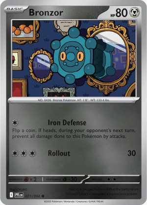 Bronzor (PFL 071) Reverse Holo