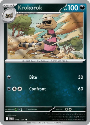 Krokorok (PFL 065) Reverse Holo