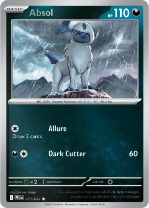 Absol (PFL 063) Reverse Holo