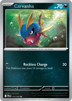 Carvanha (PFL 060) Reverse Holo