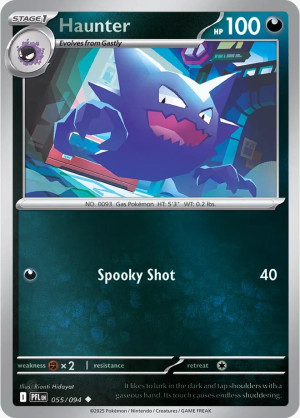 Haunter (PFL 055) Reverse Holo