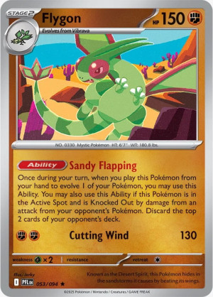 Flygon (PFL 053) Reverse Holo