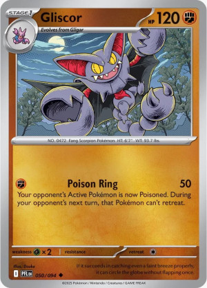 Gliscor (PFL 050) Reverse Holo