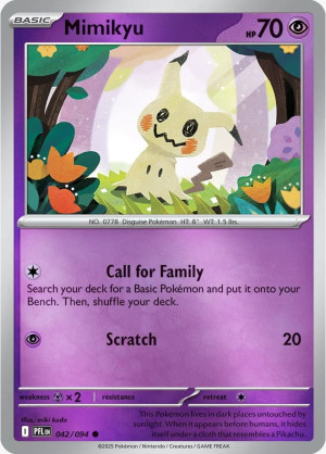 Mimikyu (PFL 042) Reverse Holo