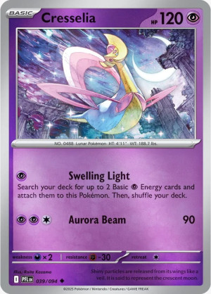 Cresselia (PFL 039) Reverse Holo