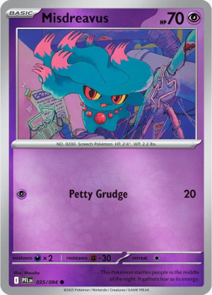 Misdreavus (PFL 035) Reverse Holo