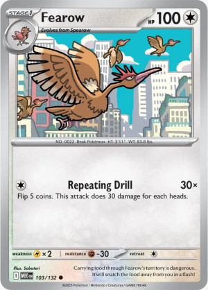 Fearow (MEG 103)