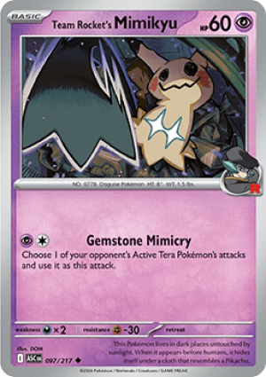 Team Rocket's Mimikyu (ASC 097)
